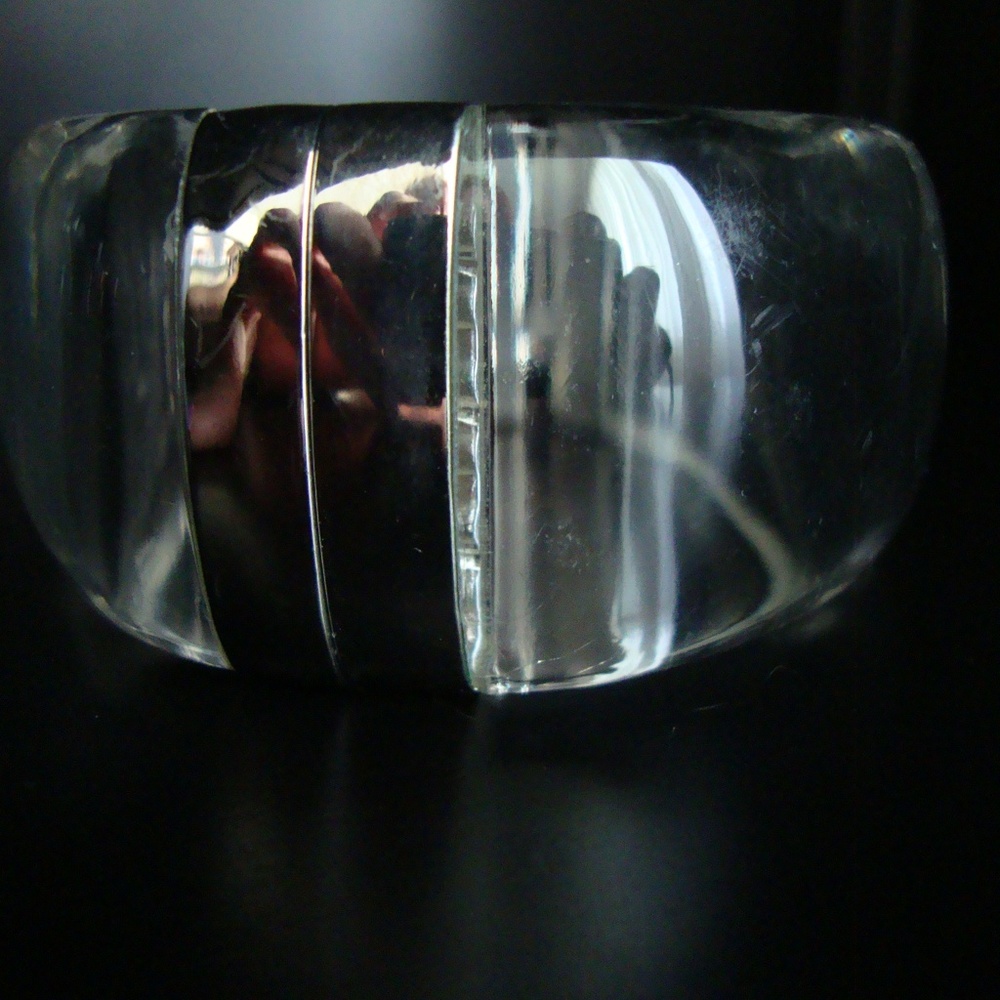 Clear Hinge Bangle